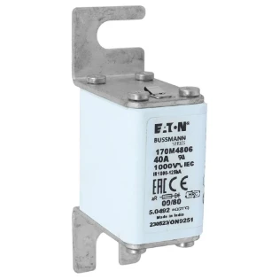 Eaton - HRC zekering - FUSE 40A 1000V 00/80 AR 170M4806 11486606
