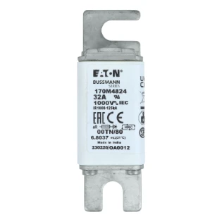 Eaton - HRC zekering - FUSE 32A 1000V 00TN/80 AR 170M4824 11486953