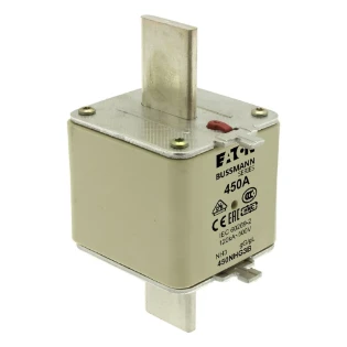 Eaton - Smeltpatroon (mes) - NH FUSE 450A 500V 3 GG/GL SIZE 3 450NHG3B 11486995