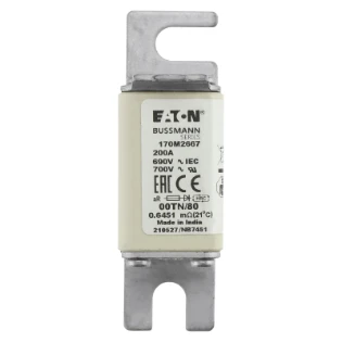 Eaton - HRC zekering - FUSE 200A 690V 00TN/80 AR UR 170M2667 11489556