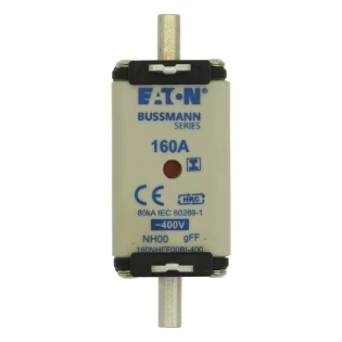 Eaton - Smeltpatroon (mes) - 160Amp 400V AC GFF 00 NH FUSE 160NHFF00BI-400 11490422