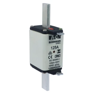 Eaton - Smeltpatroon (mes) - NH FUSE 125A 500V GL/GG SIZE 02 125NHG02BI 11490542