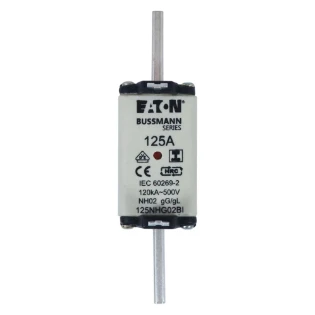 Eaton - Smeltpatroon (mes) - NH FUSE 125A 500V GL/GG SIZE 02 125NHG02BI 11490553