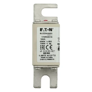 Eaton - HRC zekering - FUSE 160A 690V 00/80 AR UR 170M2616 11490704