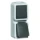 Peha - Schakelaar/wandcontactdoos combinatie - D 6666 WAB 00307611 11557