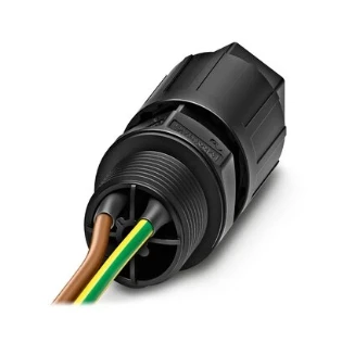 Phoenix Contact - Apparatuuraansluiting voor insteekbare gebouwinstallatie - QPD W 2PE1,5 8-13 M20 0,5 BK 1414687 11674260