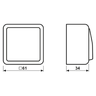 Jung - Installatieschakelaar - 606 A 606A 11933227