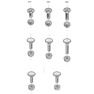 Legrand - Schroef/bout - BTRCC CM801014 12038144