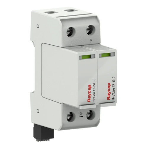 Raycap Netoverspanningsbeveiliging Protec T2-300-1+1-R RA-59.0114 12081998