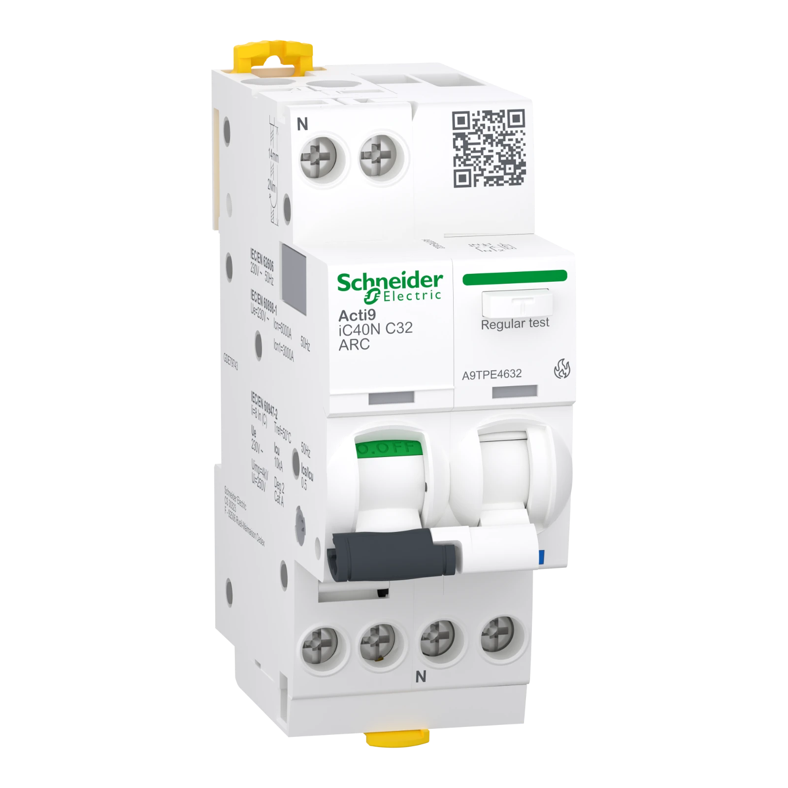 Schneider Electric Installatieautomaat met nevenapparaat A9TPE4632 A9TPE4632 12168832