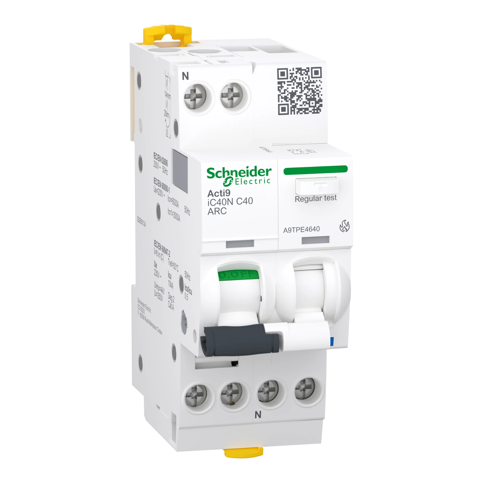 Schneider Electric Installatieautomaat met nevenapparaat A9TPE4640 A9TPE4640 12168868