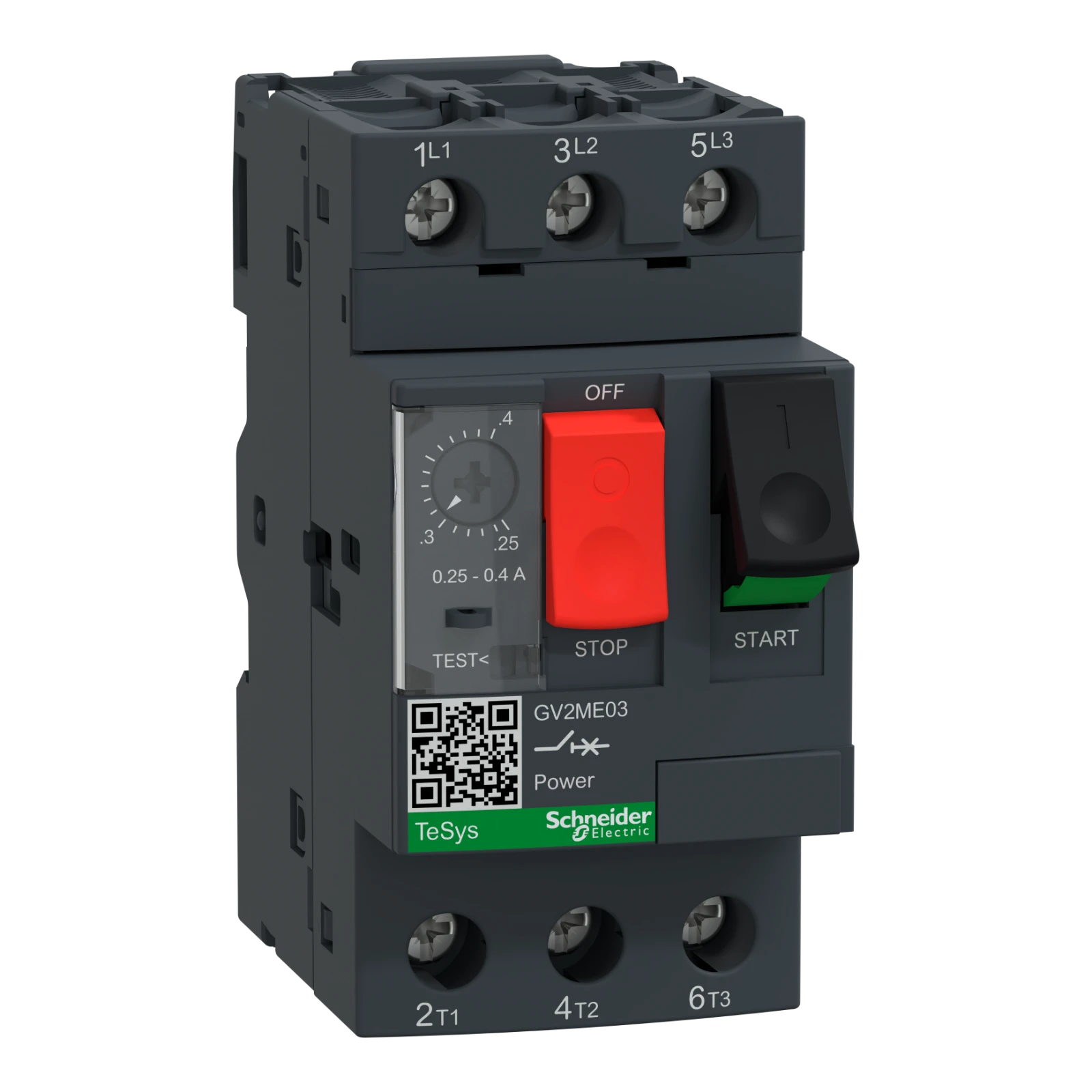 Schneider Electric Motorbeveiligingsschakelaar GV2ME03 GV2ME03 12171647