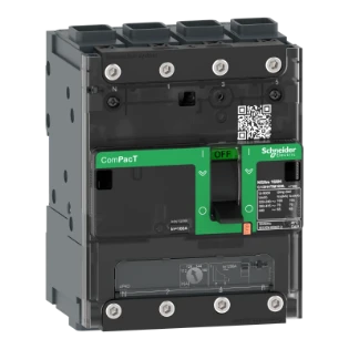 Schneider Electric - Vermogensschakelaar voor trafo-, generator- en installatiebeveiliging - C12E4TM125L C12E4TM125L 12171885