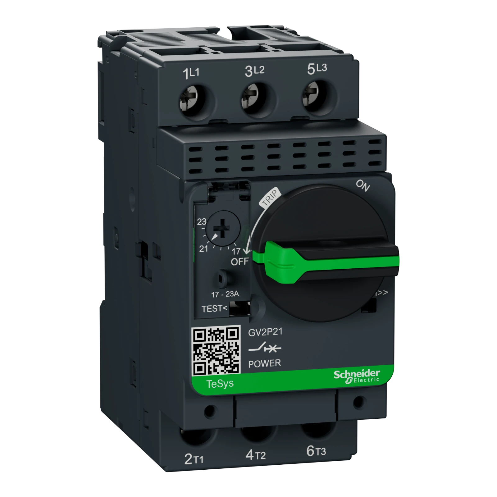 Schneider Electric Motorbeveiligingsschakelaar GV2P21 GV2P21 12172323