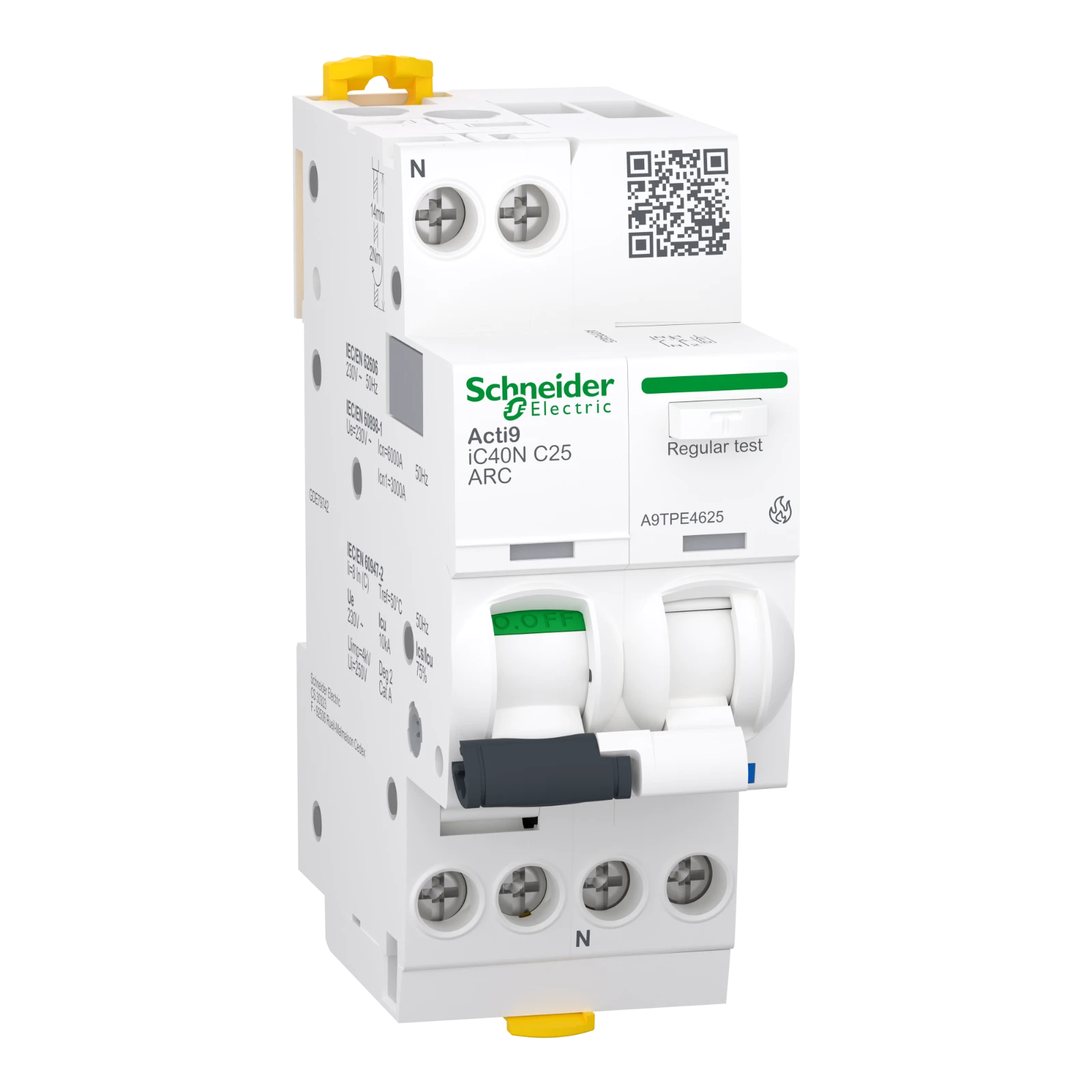 Schneider Electric Installatieautomaat met nevenapparaat A9TPE4625 A9TPE4625 12174226
