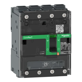 Schneider Electric - Vermogensschakelaar voor trafo-, generator- en installatiebeveiliging - C12E4TM125L C12E4TM125L 12190073
