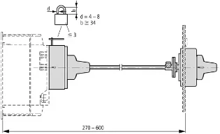 Eaton - Bedieningsknop voor vermogensschakelaar - NZM3-XHB-DA-NA 119000 12387712