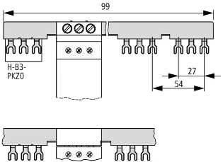Eaton - Kamrail - B3.1/2-PKZ0 044945 12387768