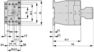 Eaton - Magneetschakelaar - DILM32-21(RDC24) 277338 12387772
