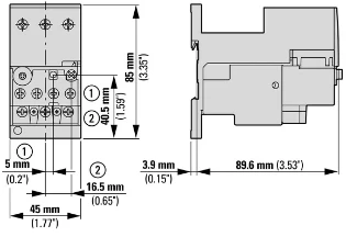 Eaton - Overbelastingsrelais thermisch - ZB32-1,6 278447 12387851