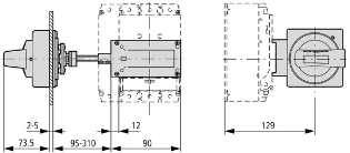 Eaton - Bedieningsknop voor vermogensschakelaar - NZM1-XS-L 266641 12387859