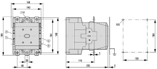 Eaton - Magneetschakelaar - DILM250/22(RAC500) 208202 12387864