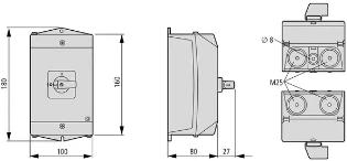 Eaton - Schakelaarkast leeg - CI-K2H-T3-2 269462 12387865
