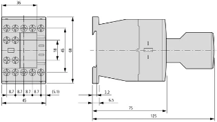 Eaton - Hulpcontactblok - DILA-XHIT11 101043 12387920
