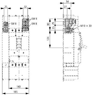 Eaton - Bedradingsset vermogensschakelaar - NZM3-4-XKA2 271462 12387966
