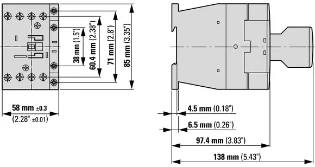 Eaton - Magneetschakelaar - DILMP32-01(RDC24) 118913 12388006