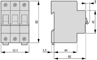 Eaton - Installatieautomaat - FAZ-C16/3 278873 12388159