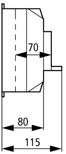 Eaton - Schakelaarkast leeg - CI-K2H-80-K 229310 12388197