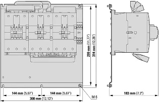Eaton - Magneetschakelaarcombinatie - SDAINLM200(230V50HZ,240V60HZ) 101010 12388212
