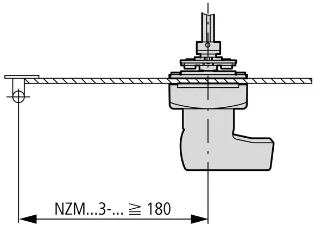 Eaton - Bedieningsknop voor vermogensschakelaar - NZM3-XTVDV 260176 12388236