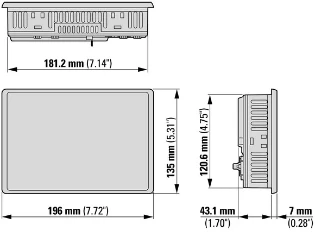 Eaton - Grafisch paneel - XV-303-70-B00-A00-1C 179649 12388334