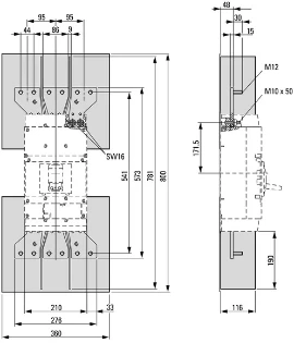 Eaton - Bedradingsset vermogensschakelaar - NZM4-XKV95-2KB 119861 12388345