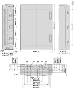 Eaton - Groepenkast, leeg - IKA-3/54-ST 174202 12388371
