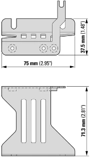 Eaton - Toebehoren/onderdelen voor frequentieregelaar - DX-EMC-MNT-1N 172925 12388376