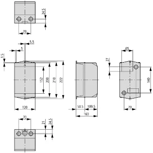Eaton - Schakelaarkast leeg - CI-K3-160-TS 206885 12388395