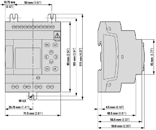 Eaton - Logische module - EASY-E4-DC-12TC1 197213 12388492