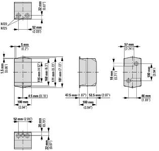 Eaton - Schakelaarkast leeg - CI-K2-100-TS 206882 12388501