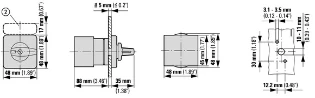 Eaton - Lastschakelaar - T0-6-15105/E 015348 12388590