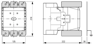 Eaton - Toebehoren/onderdelen voor laagspannings-schakeltechniek - DILM400-XKU-S 208293 12388672