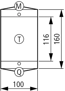 Eaton - Schakelaarkast leeg - CI-K2-145-TS 206883 12388679