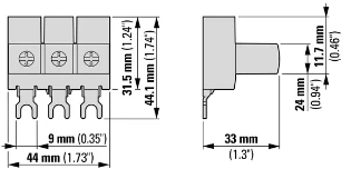 Eaton - Aansluitklem stroomrail - BK25/3-PKZ0-E 262518 12388825