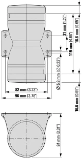 Eaton - Aansluitmodule voor signaalzuil - SL7-CB-D 171451 12388908