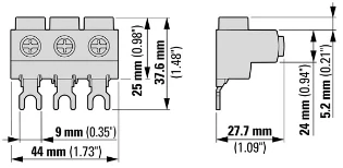 Eaton - Toebehoren/onderdelen voor laagspannings-schakeltechniek - BK25/3-PKZ0 032720 12388928