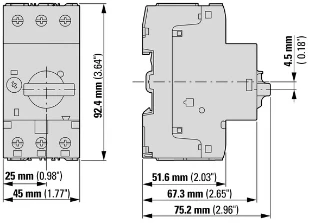 Eaton - Vermogensschakelaar voor trafo-, generator- en installatiebeveiliging - PKZM0-16-T 088917 12388963