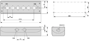 Eaton - Drukknopkast leeg - M22-I6 216540 12388987