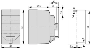 Eaton - Schakelaarkast leeg - CI-PKZ0-GRM 260104 12389032